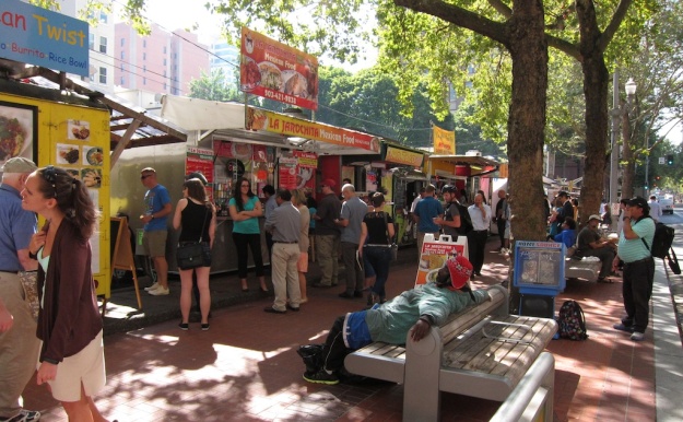 The incredibly rich food-cart scene pushes Portland to the top of my west-coast food list